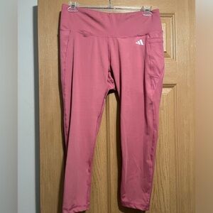 Plus Size adidas Optime Stash Pocket 7/8 Training Leggings